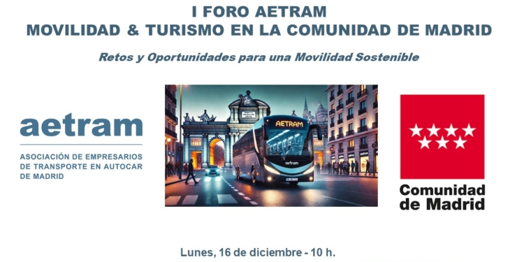 Madrid albergará el primer foro de Aetram con la movilidad discrecional como eje