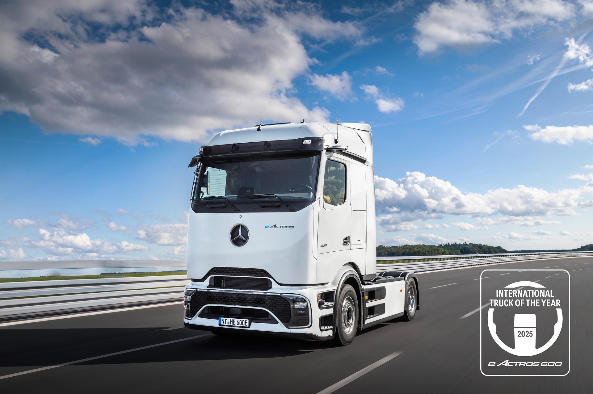 Mercedes-Benz amplía su gama de camiones eléctricos eActros 600