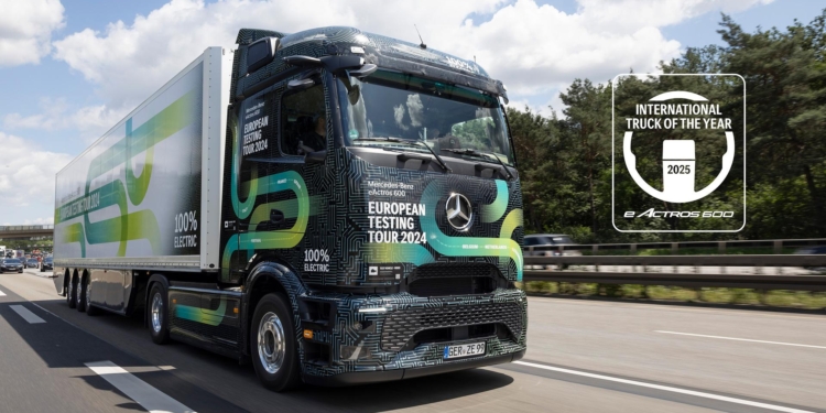 Mercedes-Benz eActros 600, International Truck of the Year 2025