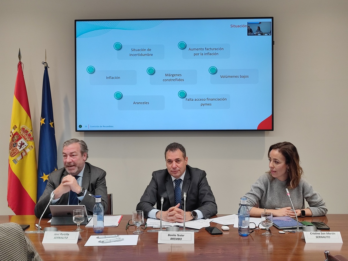 Sernauto presenta su Plan de Acción 2025 en CEOE para impulsar la posventa