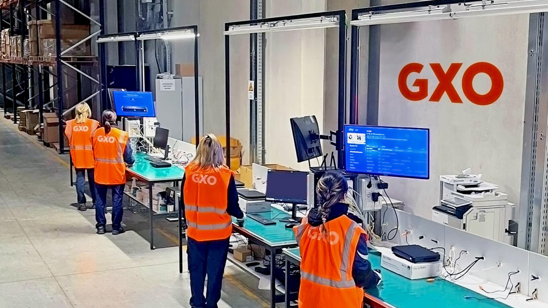 GXO firma un acuerdo estratégico con Sky Italia para la gestión logística