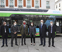 Alsa y la Comunidad de Madrid presentan el primer autobús de hidrógeno