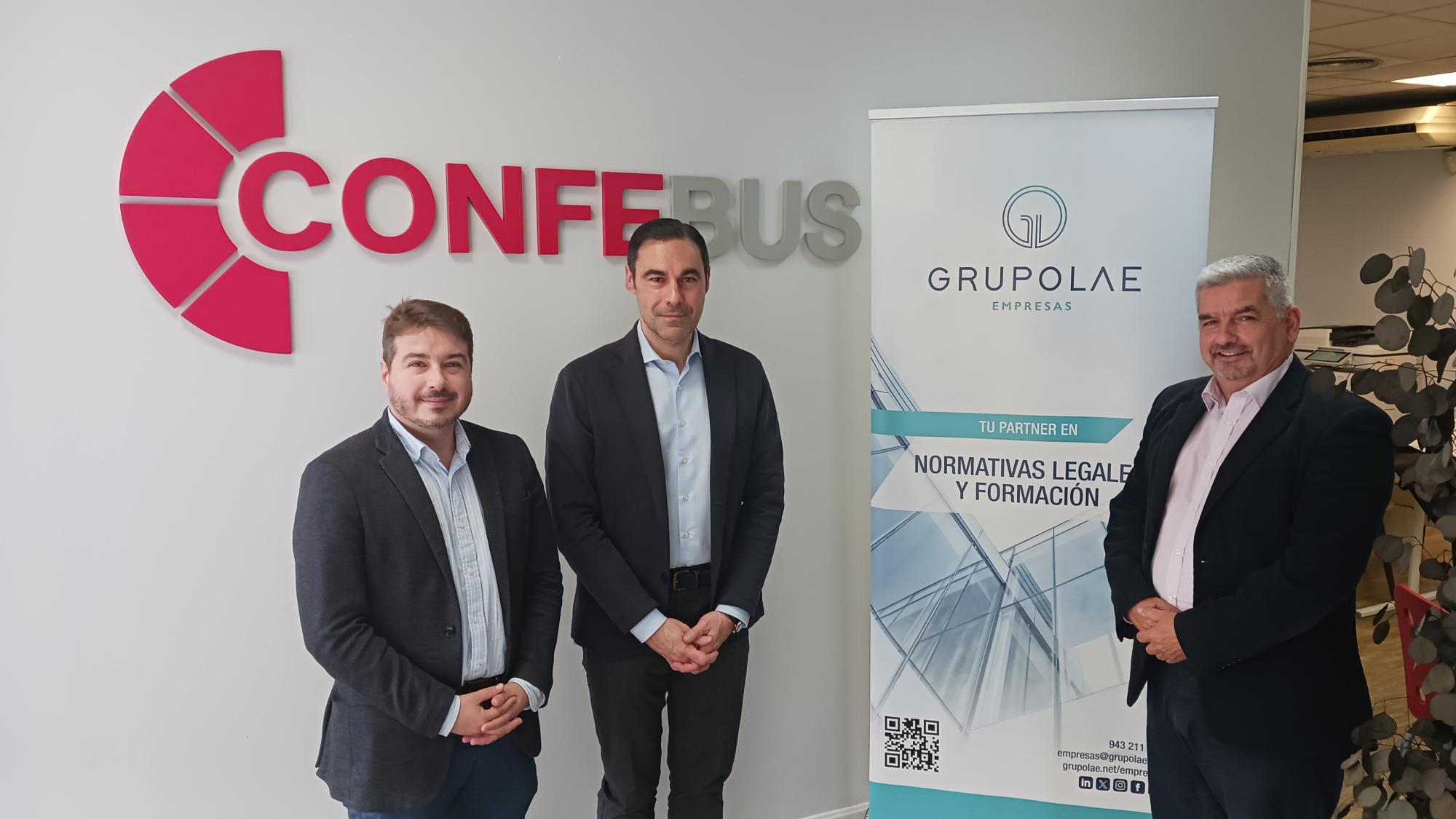 Confebus y Grupo LAE Empresas reforzarán el cumplimiento normativo