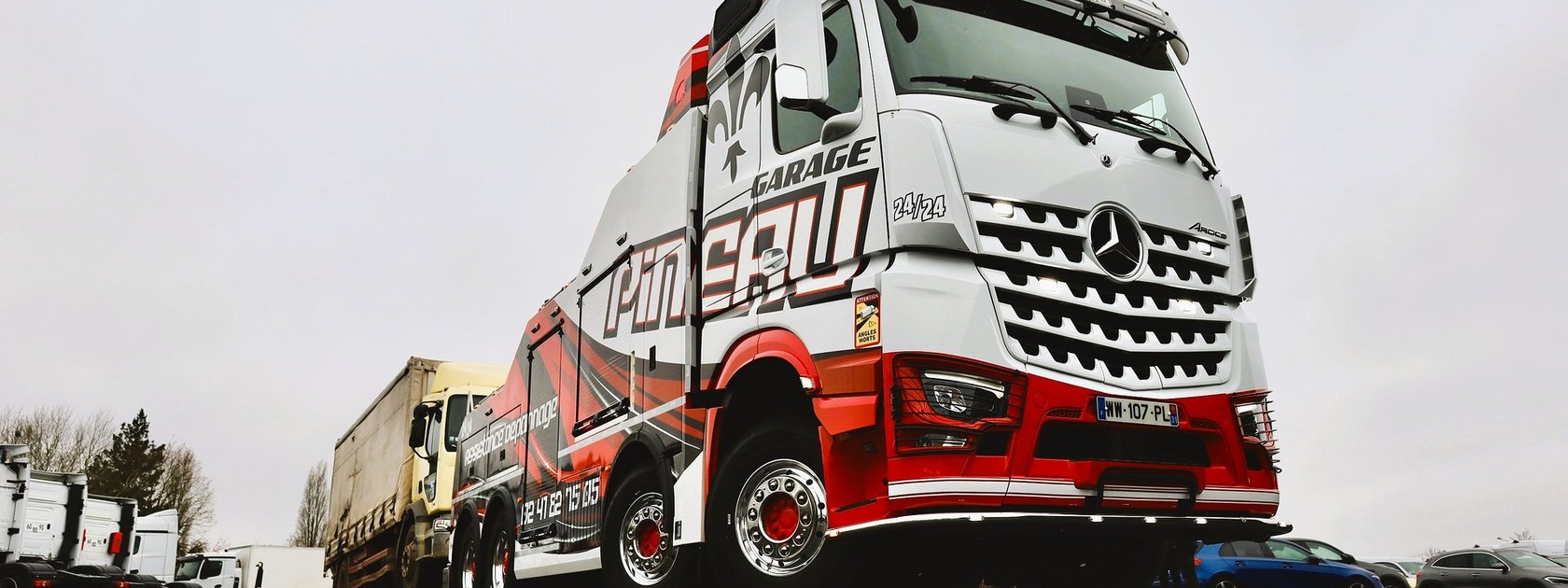 El nuevo Arocs de Pineau destaca por su capacidad de hasta 120 toneladas