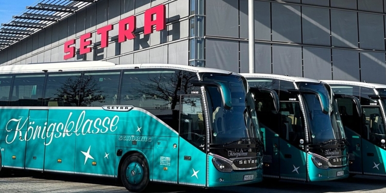Bottenschein Reisen añade el 25º autobús Setra a su flota de vehículos