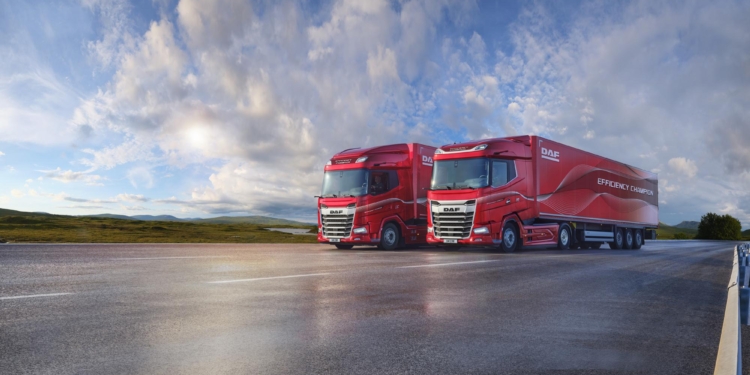 DAF lanza el programa «Efficiency Champion 2025» para sus camiones más eficientes