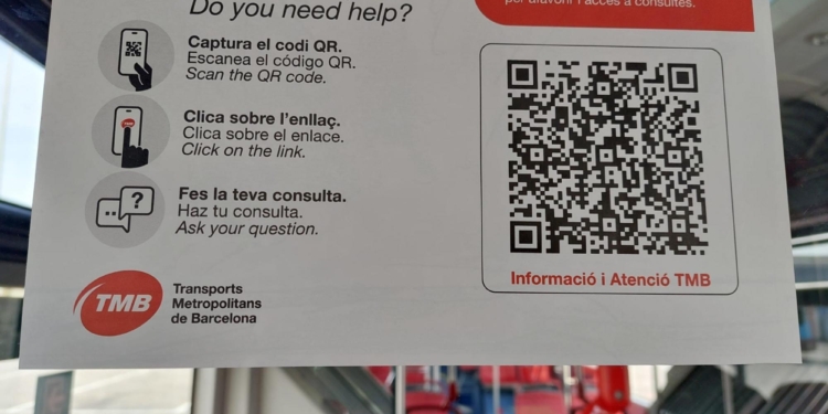 TMB: Prueba piloto de un nuevo soporte digital a bordo de los autobuses