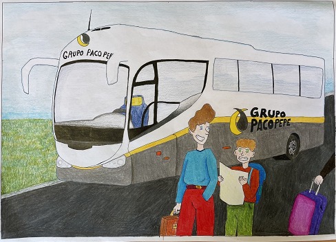 El concurso de dibujo escolar ‘Diviértete en Bus’ cumple una década