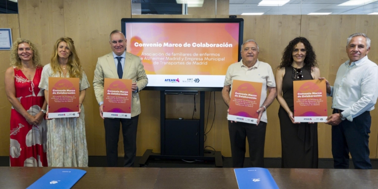 EMT Madrid se alía con AFEAM a favor de los enfermos de Alzheimer