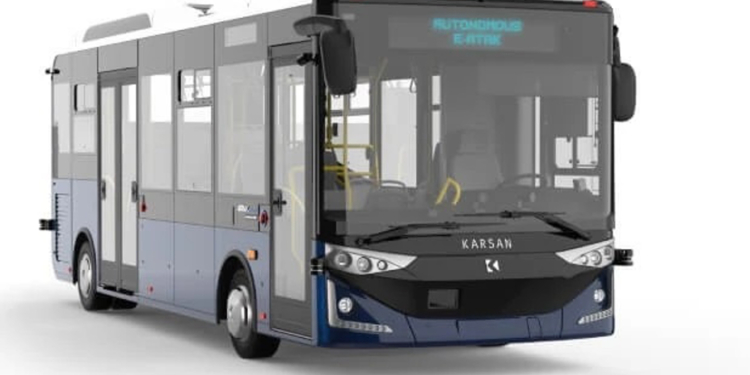 Gran éxito de la presentación del e-ATAK autónomo Karsan en GMC