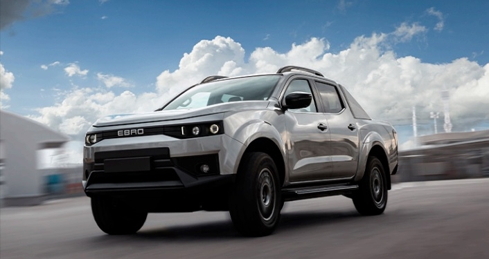 Ebro volverá al mercado en 2024 con su nueva pick-up eléctrica