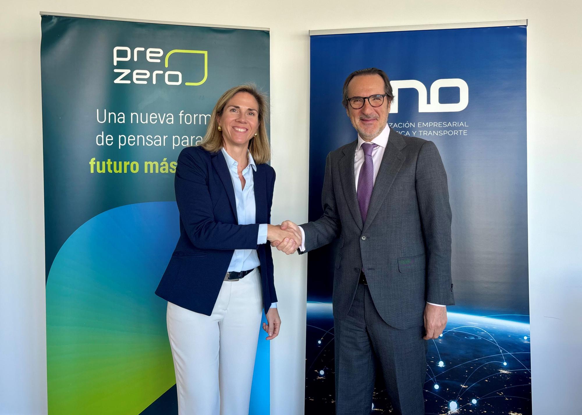 Acuerdo entre UNO Logística y PreZero por una logística sostenible