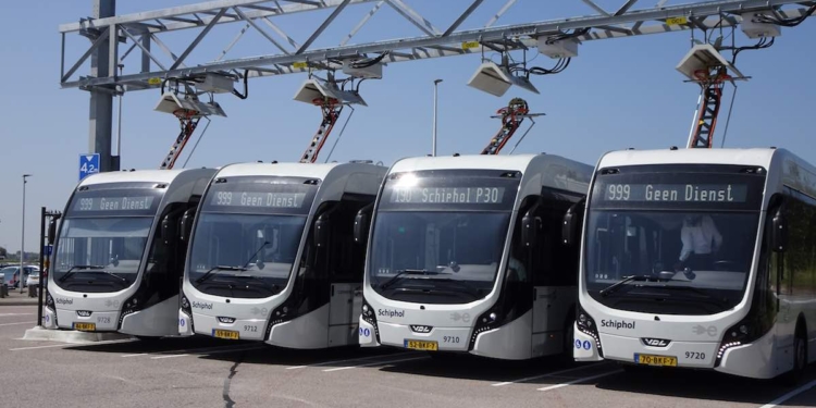 La adopción de autobuses eléctricos en la flota urbana crece