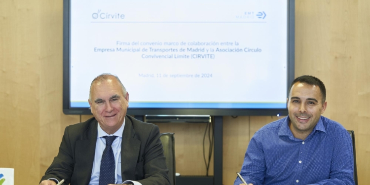 EMT Madrid firma un acuerdo de colaboración con la asociación Círvite