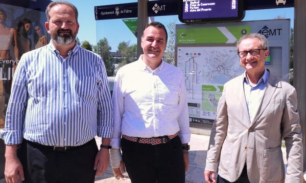 La EMT Palma añade en las paradas pantallas informativas