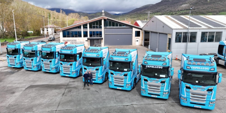 Cepelludo apuesta por Scania para mover el gran tonelaje