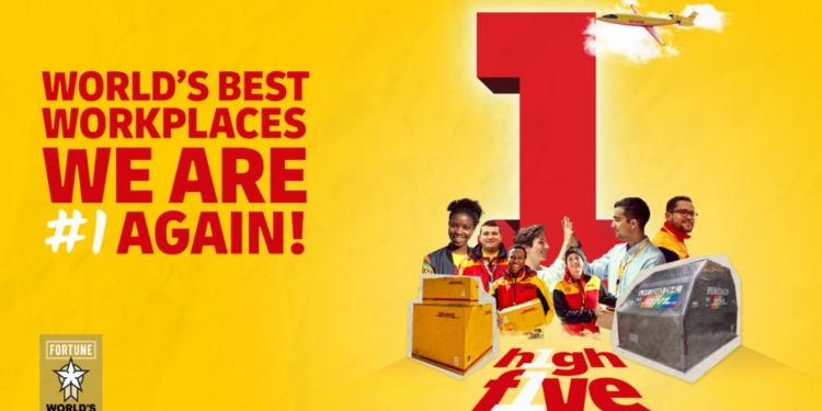 DHL Express logra el primer lugar en España como mejor empresa