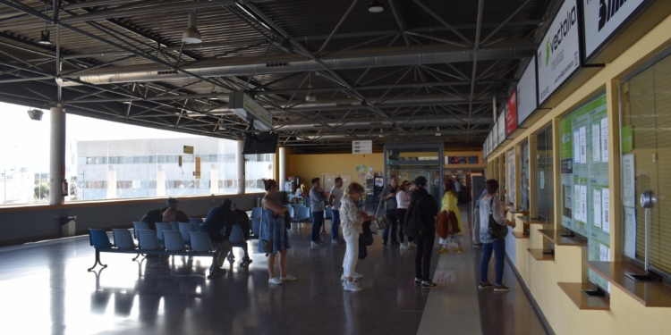 La estación de autobuses de Alicante cerró el 2024 con récord de pasajeros