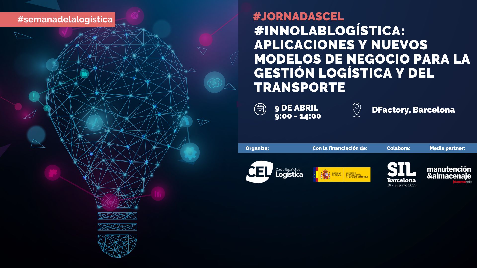 DFactory Barcelona acoge el evento de logística del CEL el 9 de abril