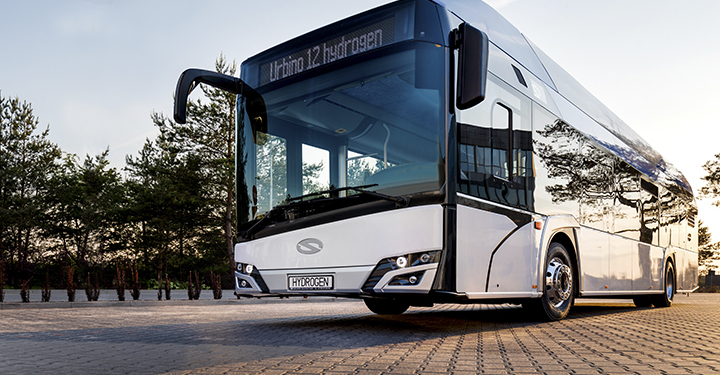 Los autobuses Hydrogen Solaris ponen rumbo a Düsseldorf