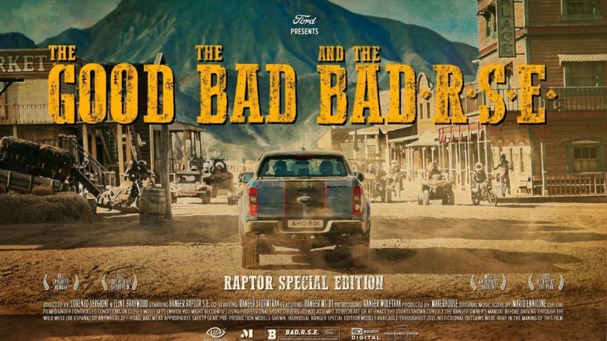 La nueva pick up de Ford, muy spaghetti western