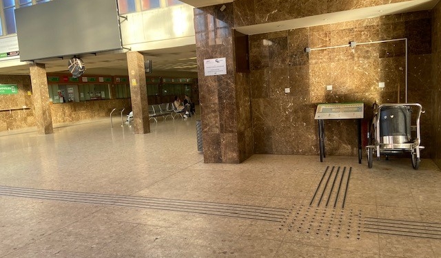 Finalizan las obras de mejora de accesibilidad a la estación de Badajoz