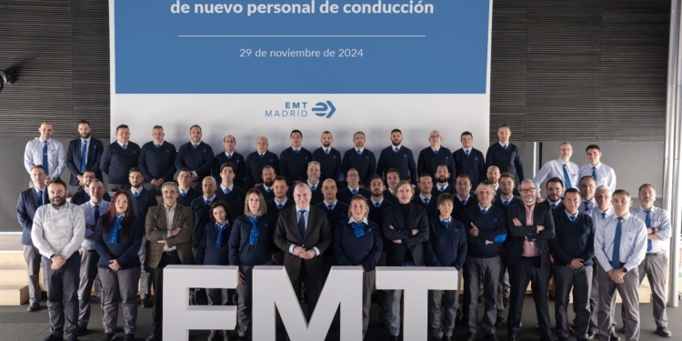 38 nuevos conductores se incorporan al servicio de EMT Madrid
