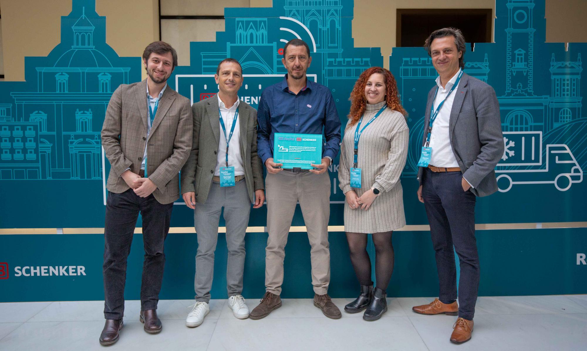 DB Schenker y Avolta transportan más de 140 TEUs con biocombustible