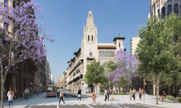 Fecav pide garantizar el servicio discrecional en Vía Laietana