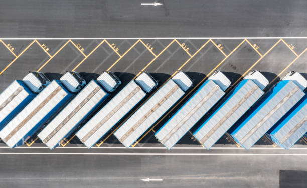 Así deben ser los parques de camiones seguros para el futuro 2049