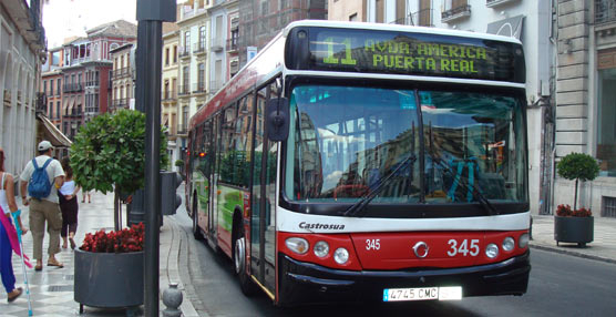 Cinco autobuses mejorarán las líneas de transporte de Granada