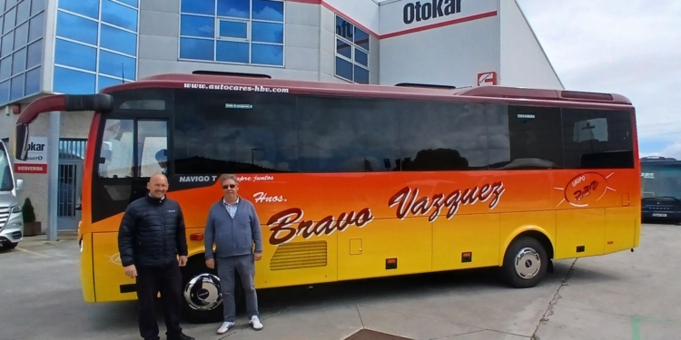 Grupo HBV amplía su flota con dos nuevos autobús Otokar Navigo