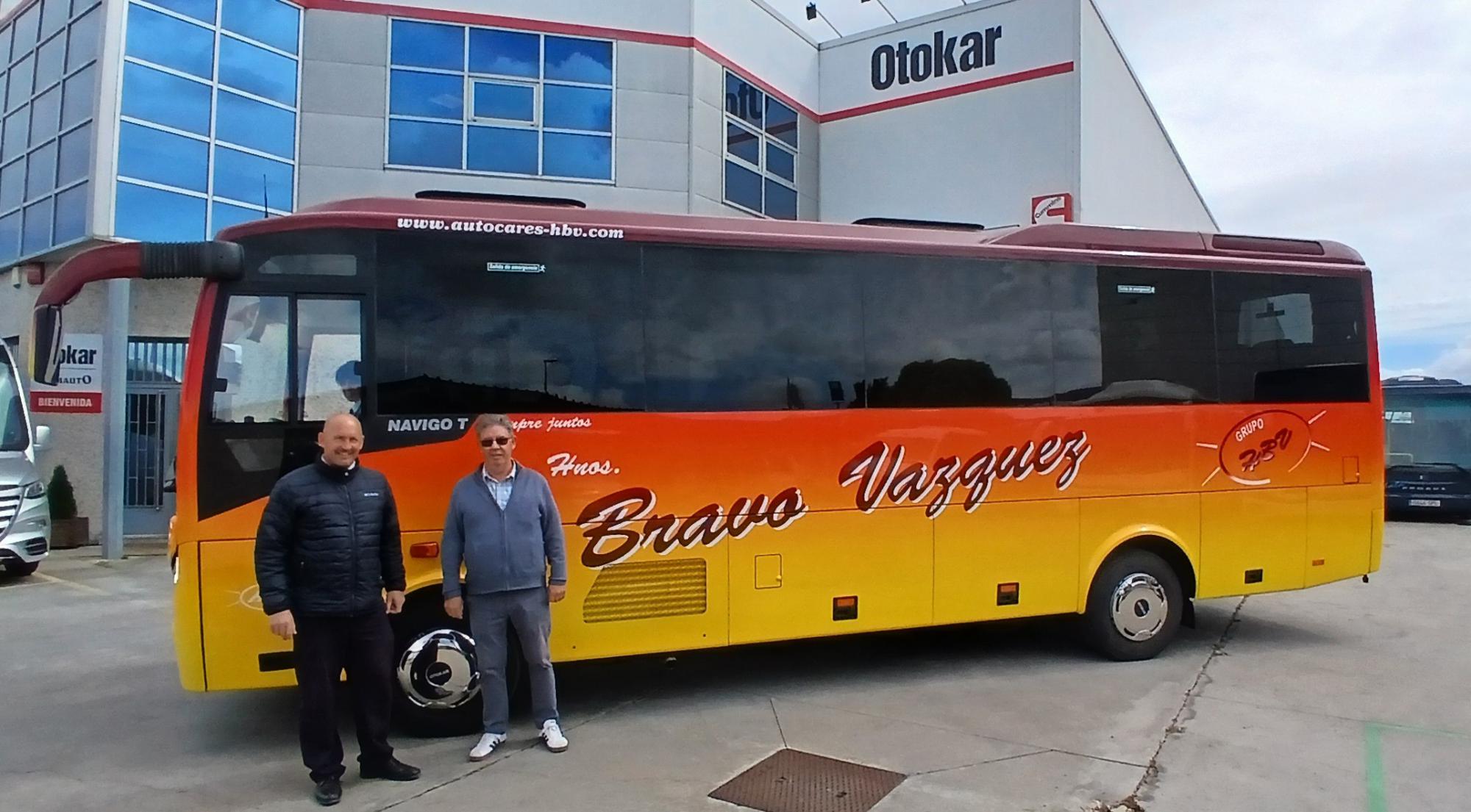 Grupo HBV amplía su flota con dos nuevos autobús Otokar Navigo