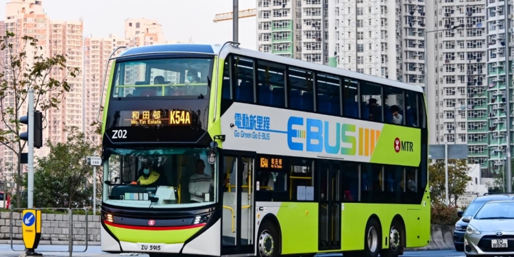 Nuevos Enviro500EV de Alexander Dennis entran en servicio en Hong Kong