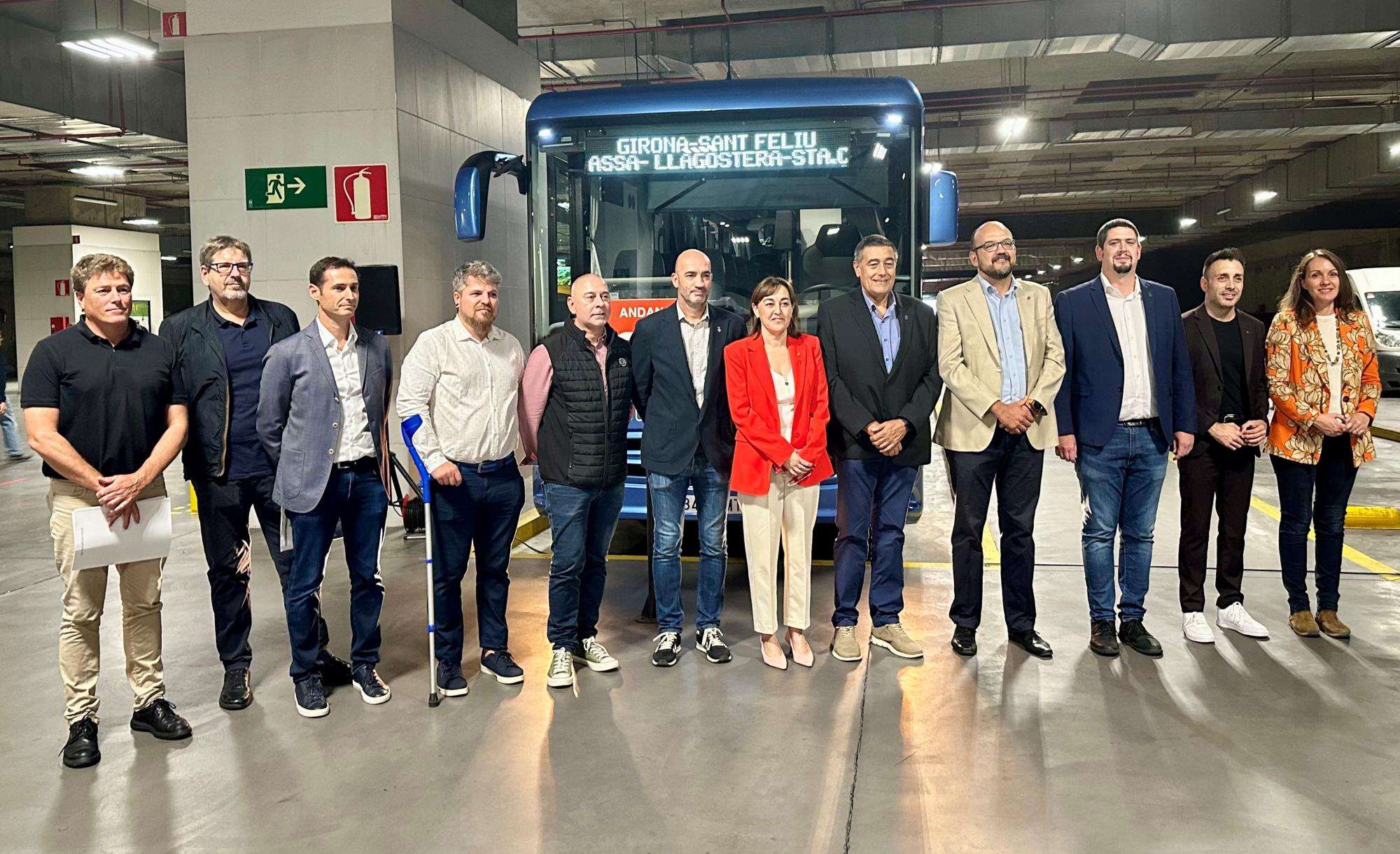 La Generalitat y Teisa refuerzan la conexión entre Girona, Sant Feliu y Llagostera