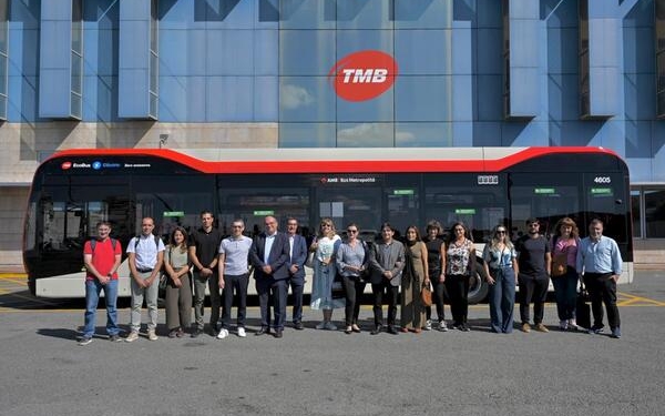 Delegaciones de Brasil e Italia visitan las instalaciones de TMB