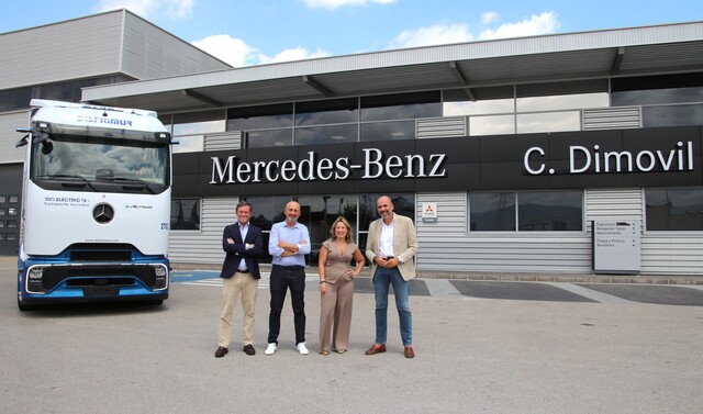 Disfrimur matricula el primer eActros 600 en España