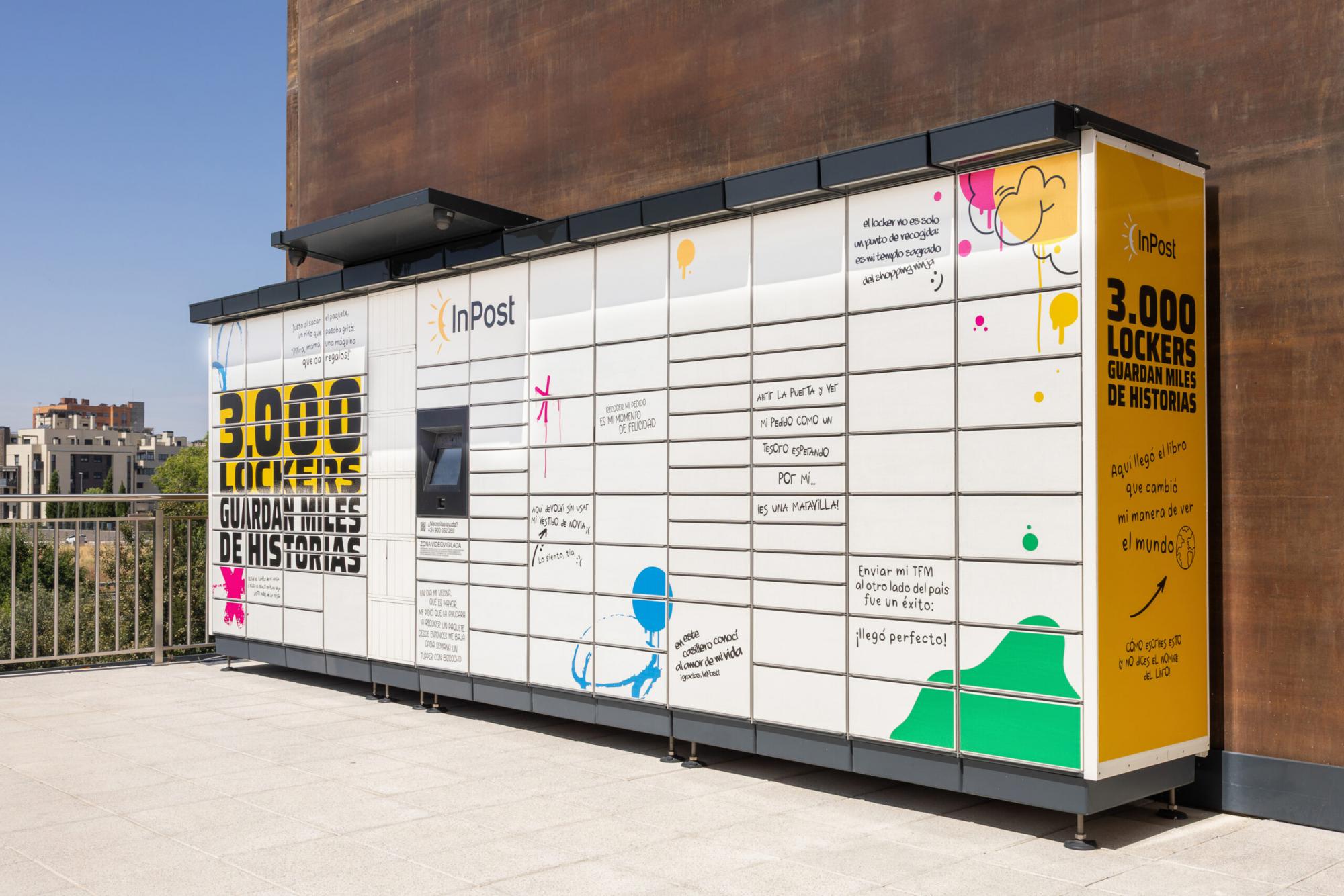InPost el mercado ibérico alcanzando los 3.000 lockers