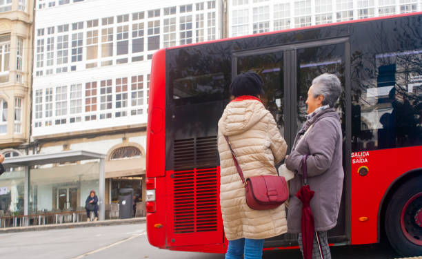 El autobús es gratis desde el 1 de enero para los mayores de 65 años en Galicia