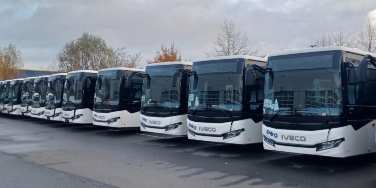 Iveco gana un contrato para suministrar 580 autobuses en Alemania