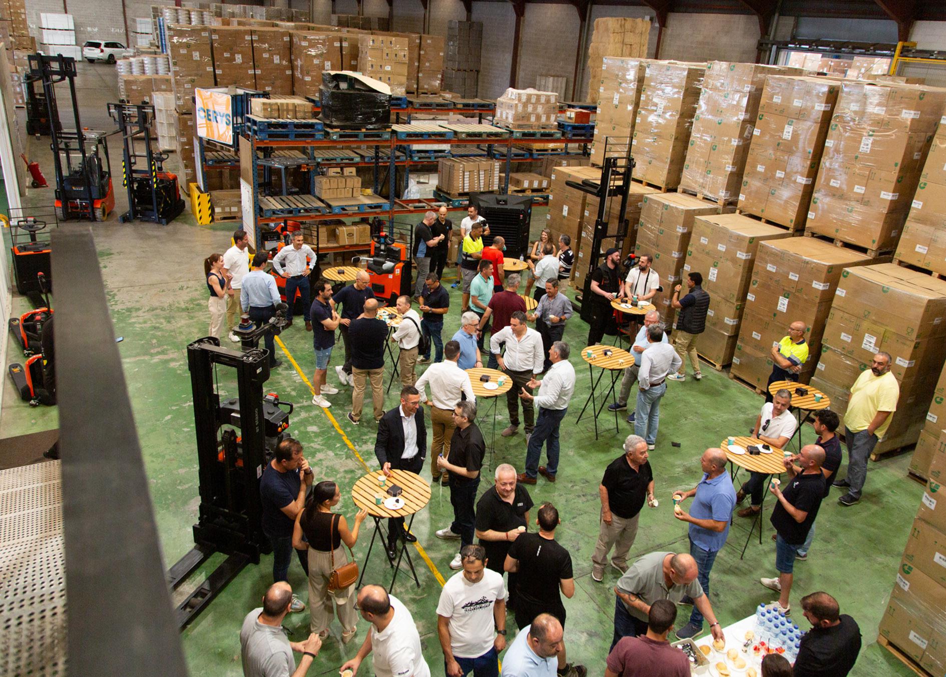 Toyota MH y Cerys impulsan la automatización logística