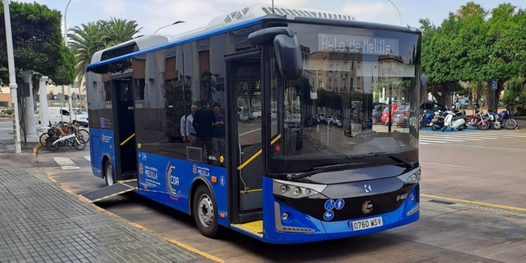 Karsan entrega un nuevo autobús e-Atak en la Ciudad Autónoma de Melilla