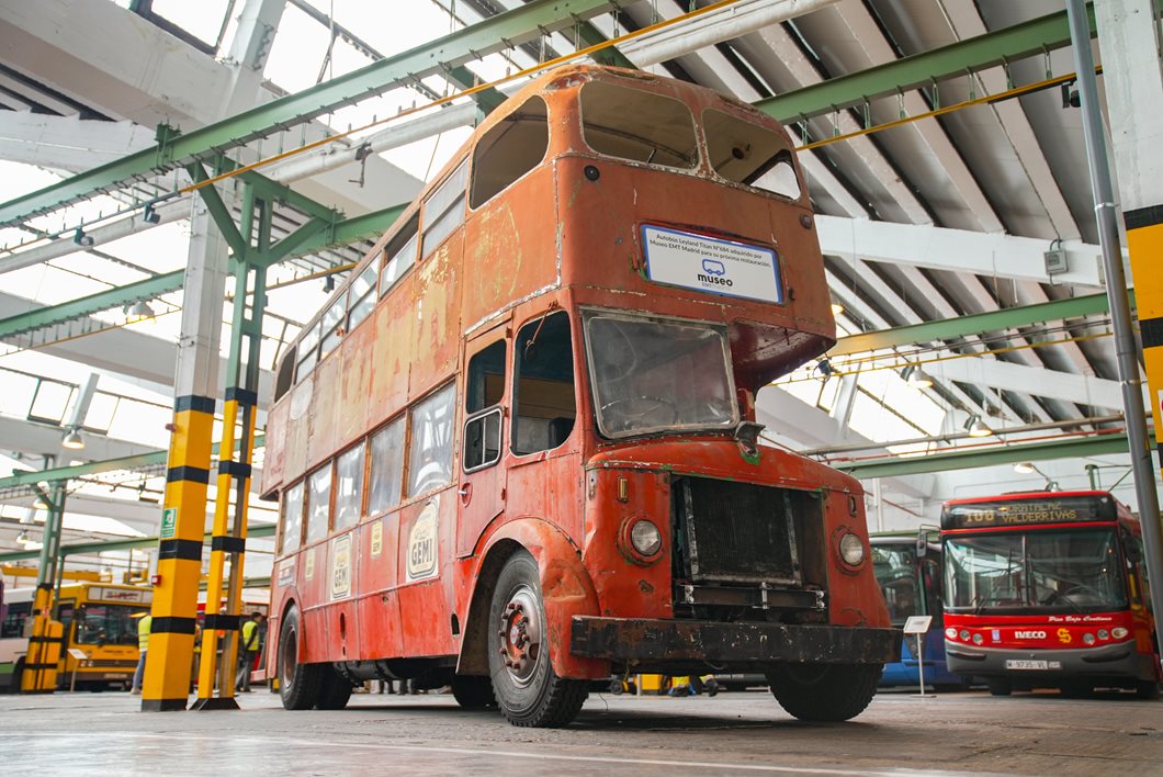 EMT Madrid adjudica la restauración integral de un bus de 1957
