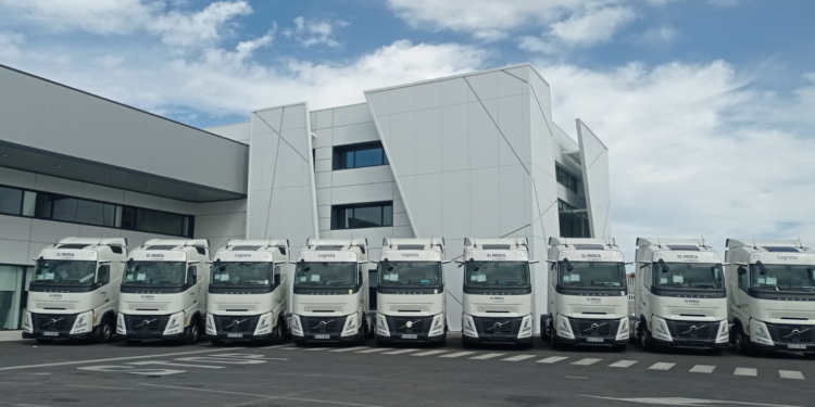 Logista incorpora 110 Volvo FH Aero para una logística sostenible