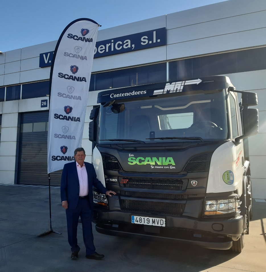 Contenedores MAI se refuerza con cinco nuevos vehículos de Scania