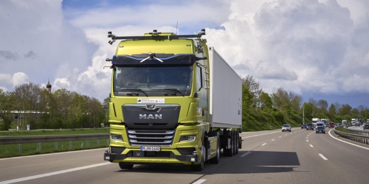 MAN: primer camión autónomo en carretera