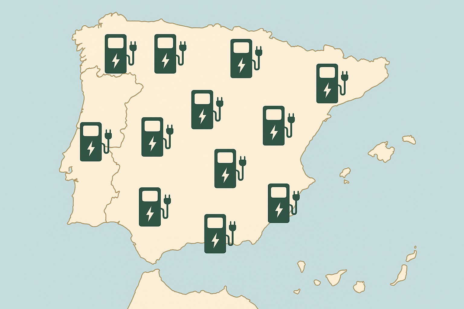 Diferencias regionales en electromovilidad: Madrid, Cataluña y País Vasco lideran