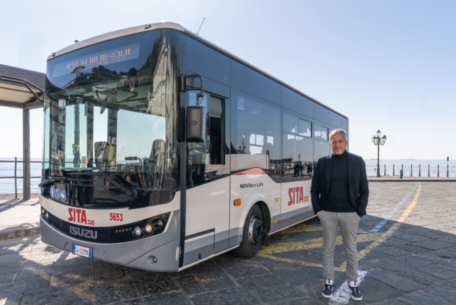 Sita Sud refuerza su flota con midibuses Isuzu y transmisiones Allison