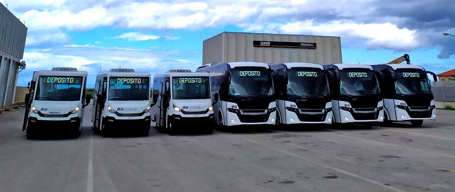 Siete nuevos minibuses de Indcar para Palermo