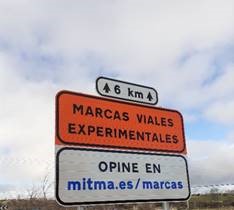 Nuevas marcas viales experimentales